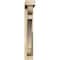 Ekena Millwork Olympic Block Rough Sawn Bracket w/ Offset Brace, Douglas Fir, 4"W x 26"D x 26"H BKT0402X26X26OLY05RDF - alternate 2
